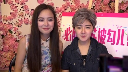 美少女加蛋糕配一脸 方圆陈爱伦同屏实力抢镜