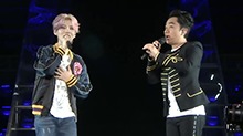 鹿晗广州演唱会饭拍 被王祖蓝套路学粤语