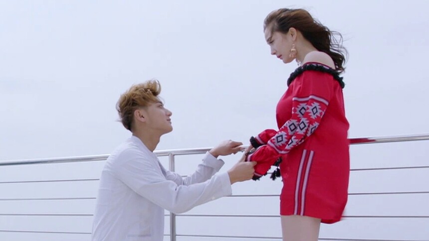 有情人终成眷属 晓飞求婚童薇收获幸福