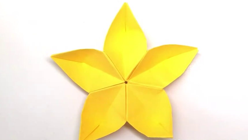 【可乐姐姐做手工】简单易学的五瓣花