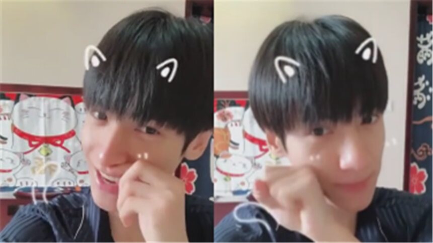 【罗云熙】（夜神润玉）萌化你心的《学猫叫》