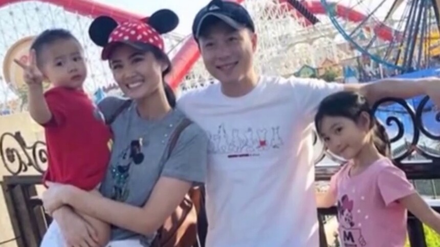 李安琪与儿女温馨同框 奥莉与弟弟吐舌卖萌超可爱