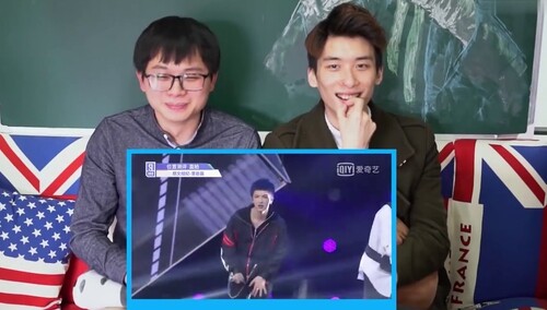 【ol】直男同事们看蔡徐坤&董岩磊个人直拍~ 你的磊子突然出现！ 2.董岩磊个人直拍Reaction