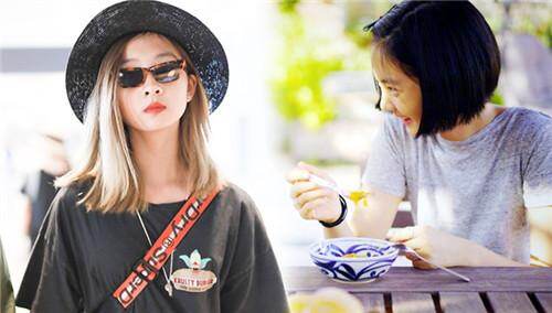 人言可畏！黄多多红唇黄发造型昙花一现，如今变成短发邻家小妹