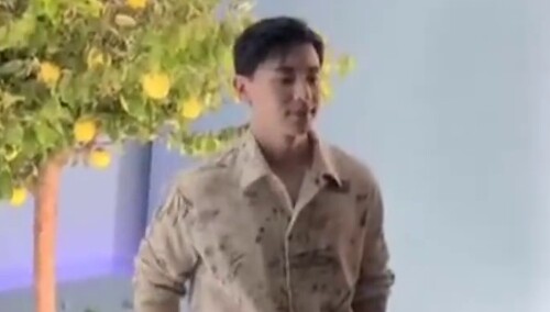 【IF时尚】米兰时装周 邓伦亮相2020春夏静态展，代言人帅气营业咯