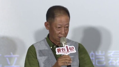 《最长一枪》首映 王志文首度携子亮相大银幕