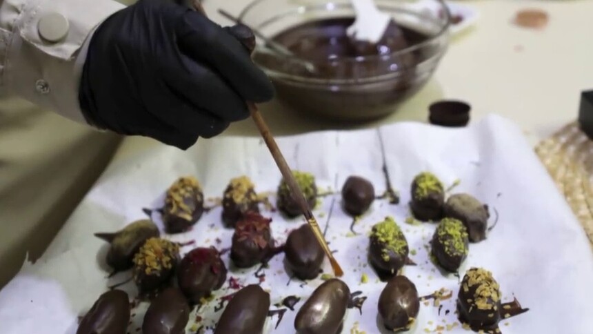 纳布卢斯的巧克力匠人