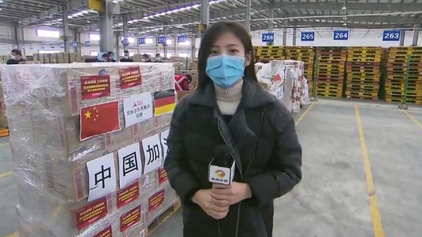 风雨同舟 万里湘情 爱心援助物资今天下午开始调拨 4G连线经视记者张娅