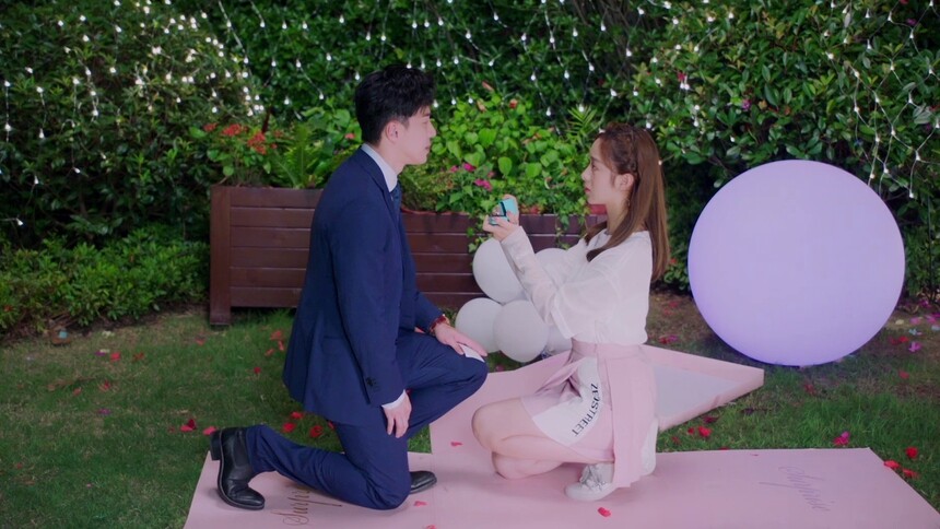 个性女孩独一档 温小暖向叶非墨求婚