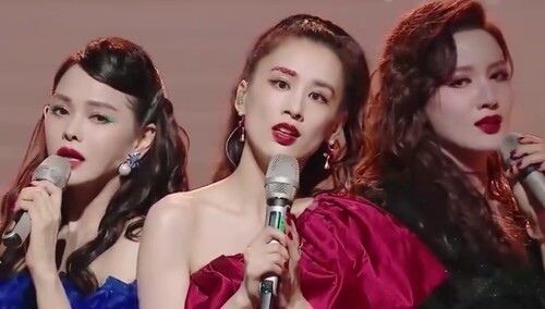 伊能静 黄圣依 张萌《女孩与四重奏》大跳探戈，结尾的黄圣依简直美呆了