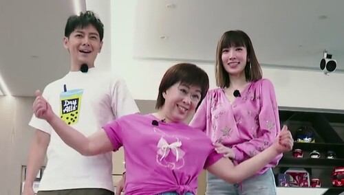 林志颖妈妈穿短裙跳恰恰舞 不老童颜一家是这样养生？
