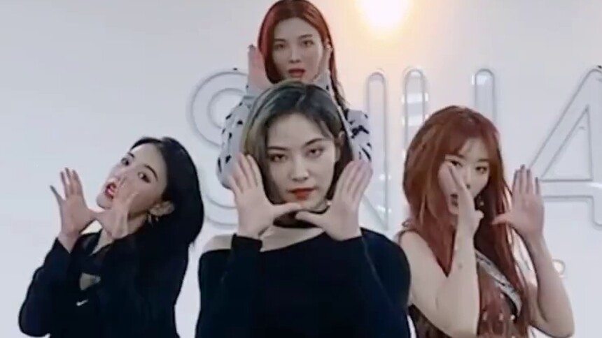 许佳琪孔雪儿戴萌许杨玉琢翻跳Blackpink新歌