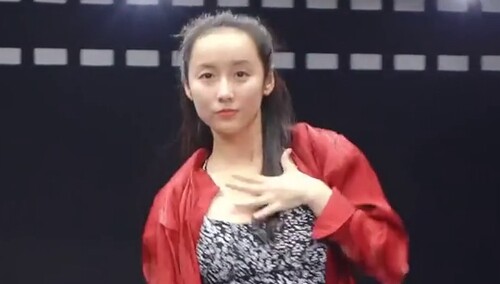 姐姐2练习室：吕一初舞台《时候》练习室版