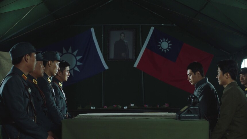 牟子龙和马千驹进行谈判