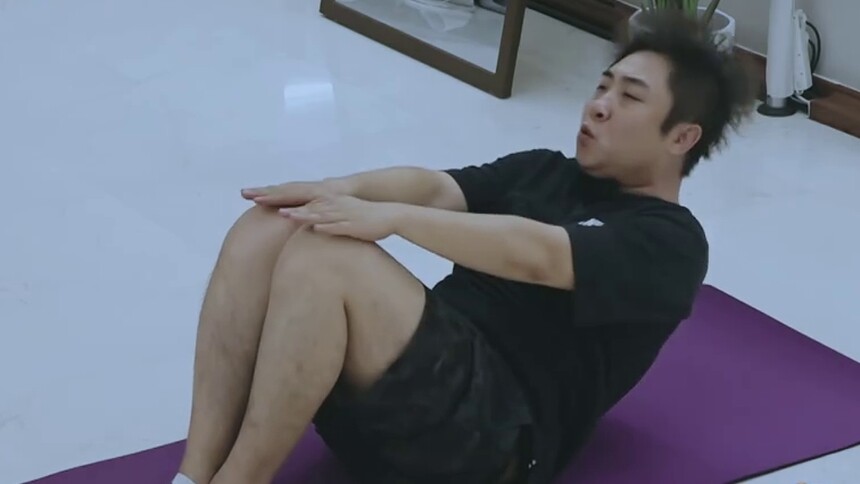 《哎呀好身材》彩蛋：乔杉在老婆的监督下进行HIIT训练