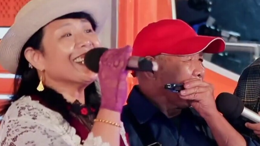 纯享版：老顽童和小棉袄的父女情 赵德红 赵卫东《月亮代表我的心》