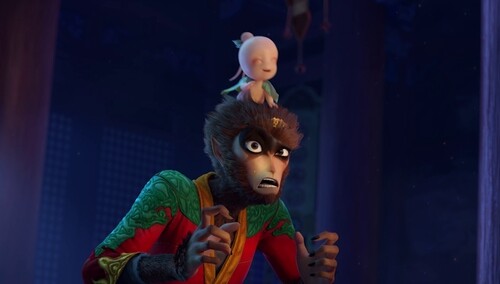 《西游记之再世妖王》“萌混过关”版预告 果子精灵大圣头上动土来头神秘