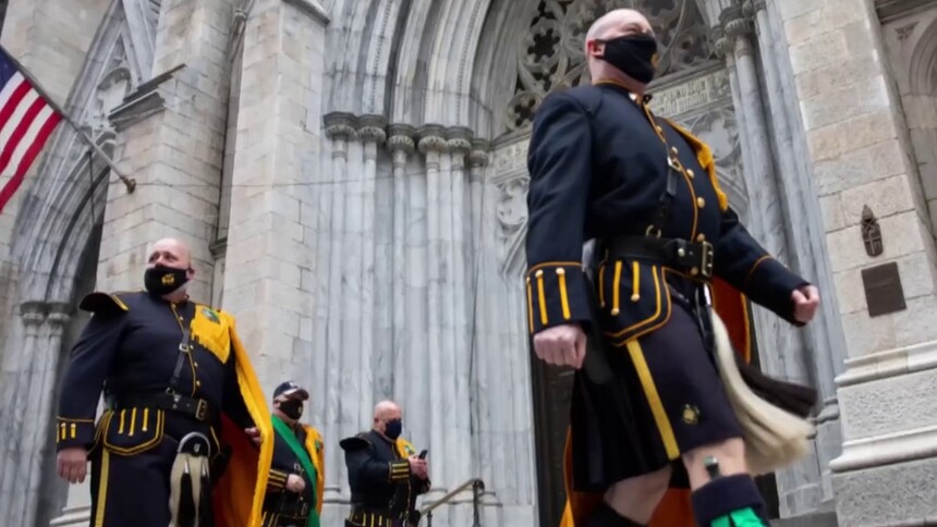 疫情下的纽约圣帕特里克节