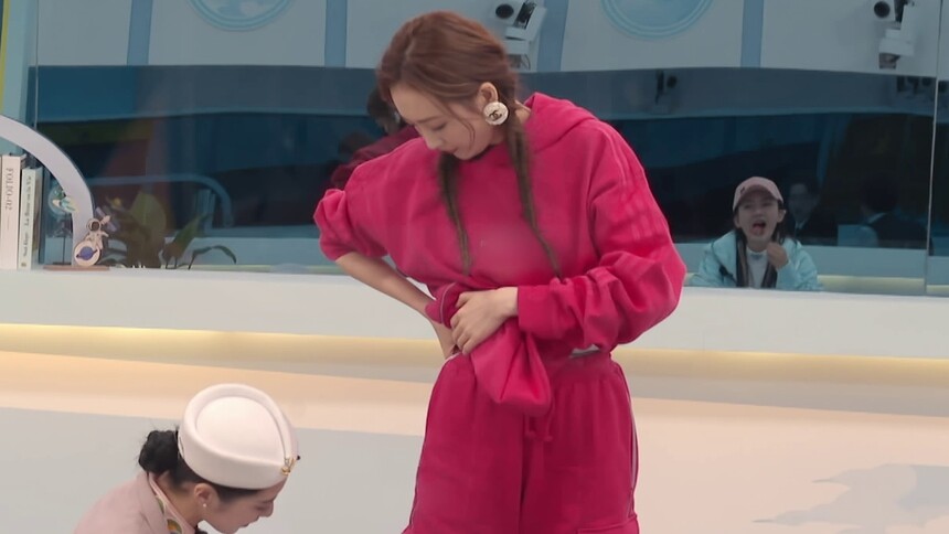 王鸥现场测量腿长 真实数据大曝光