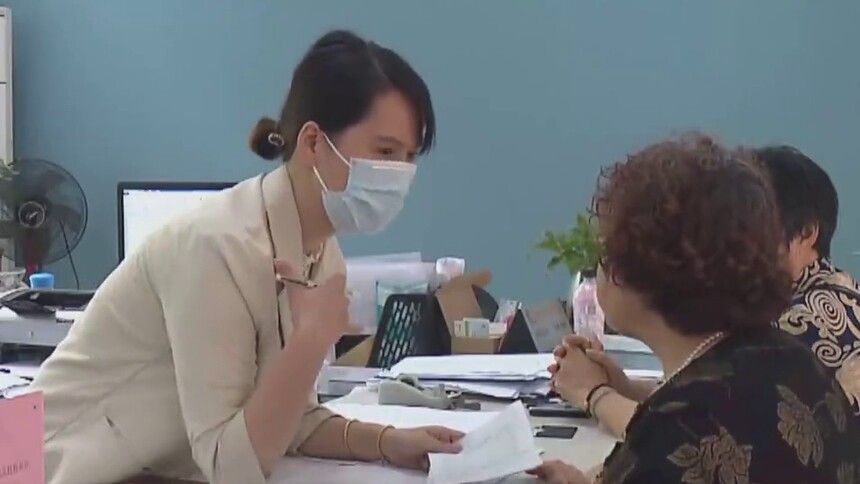 在上海的76岁及以上人群也可以“苗苗苗”了