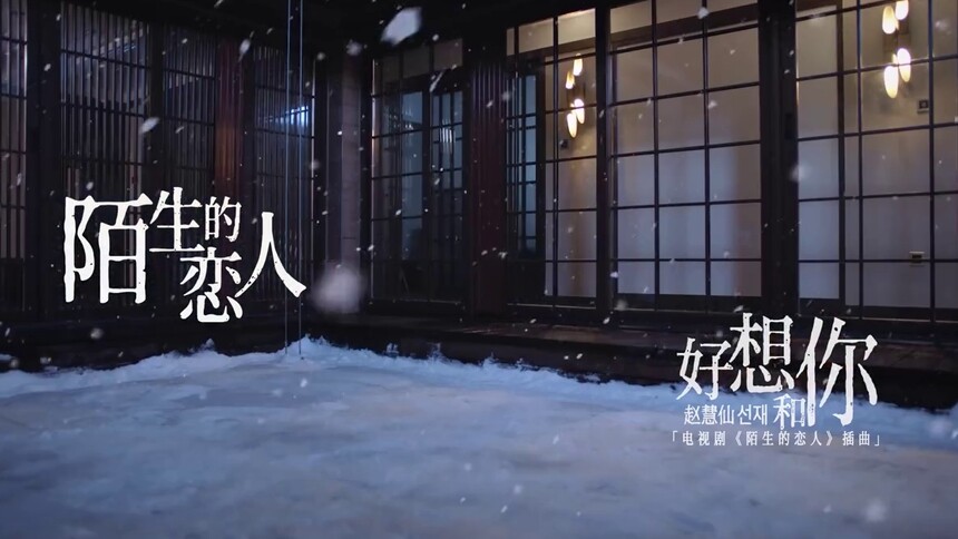 赵慧仙《好想和你》 MV（电视剧《陌生的恋人》主题曲）