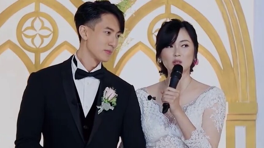 一家四口的婚礼！吴尊结婚Neinei和Max当花童