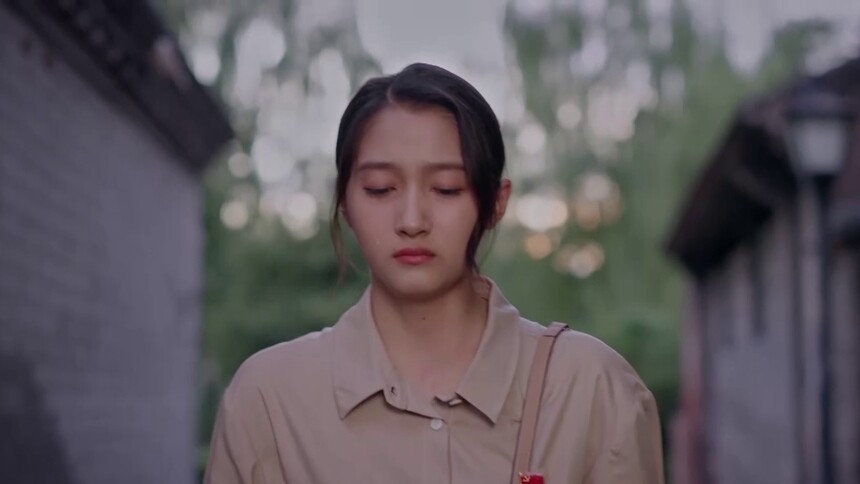 林悦受了委屈边走边哭