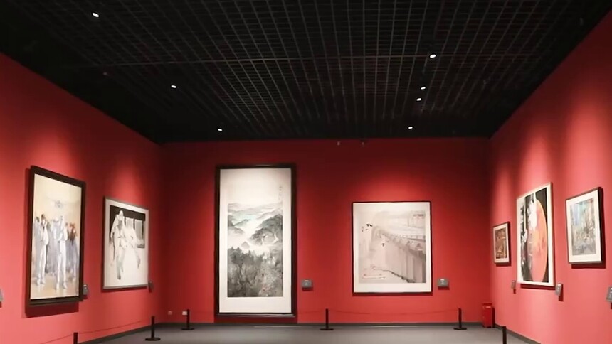 “筑梦——我们的新时代美术摄影作品展”开幕