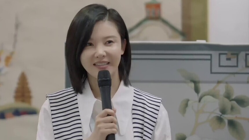 阿香在展览会上的精彩发言