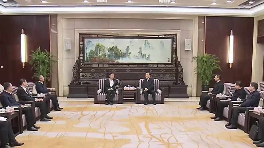 以“稀”为媒 互利共赢 湖南省与中国稀土集团签署战略合作协议 张庆伟会见敖宏 毛伟明出席签约仪式