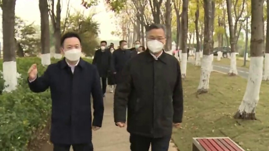 李殿勋巡查湘江干流长沙段并召开省级河长会议