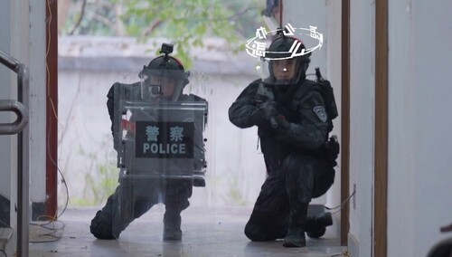 陈小春赵文卓讨论策略“全开麦” 对抗方特警：？？？