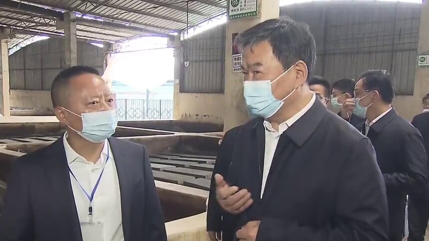 何报翔赴岳阳督导食品安全问题整改