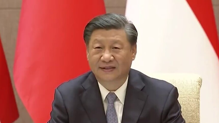 习近平同印度尼西亚总统佐科会谈