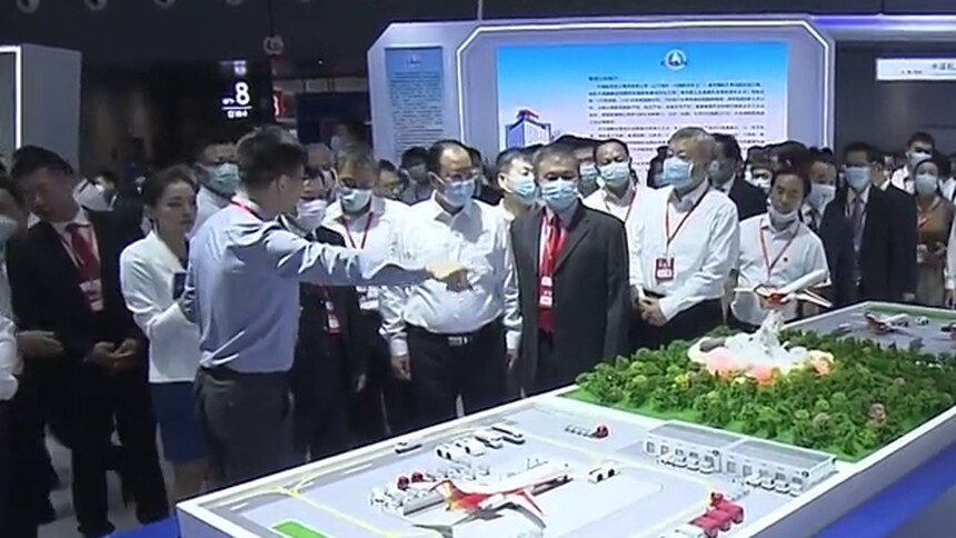 “湘”约通航盛会 构筑美好未来 2022湖南（国际）通用航空产业博览会开幕 董立出席 毛伟明宣布开幕并巡馆