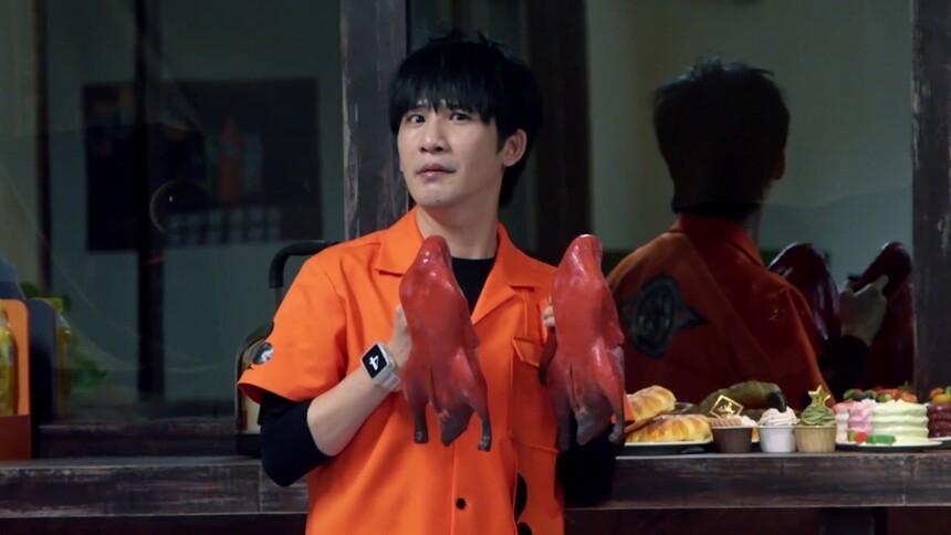 论脑洞还是得大老师，大张伟送npc烤鸭当见面礼？