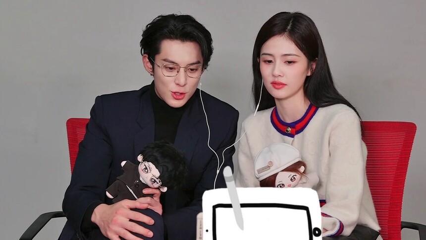 《以爱为营》Reaction：白鹿王鹤棣现场重温“意宴万年”高能名场面！