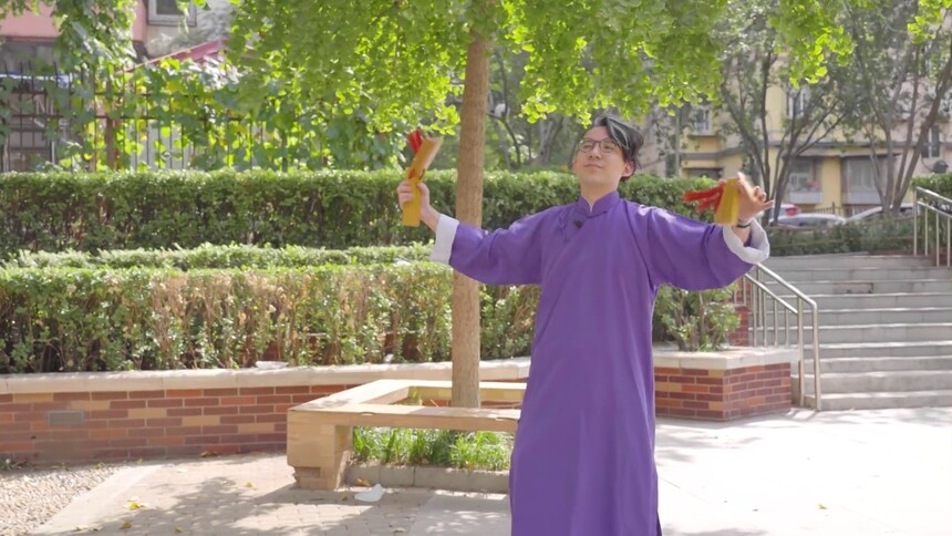 中国很潮｜小松洋大：快板特别好听，一下子就把我给抓住了