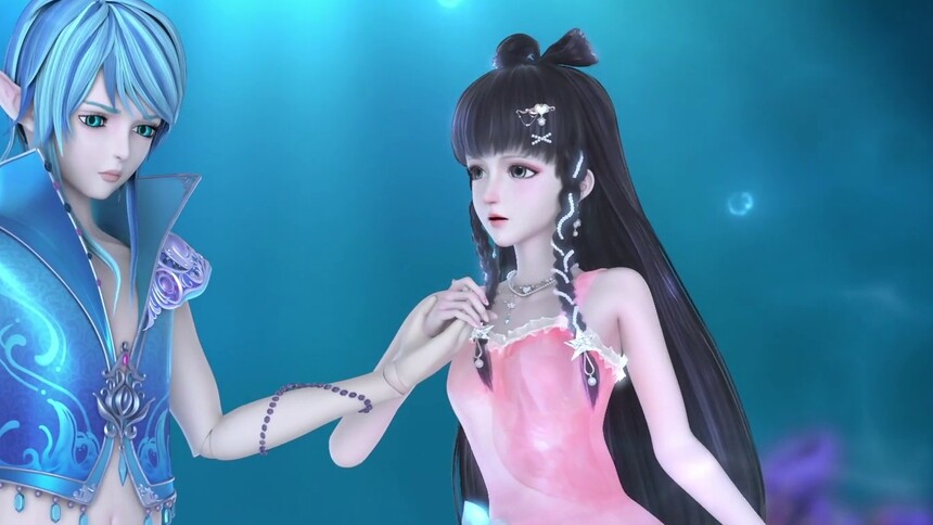 王默跟着水王子下海