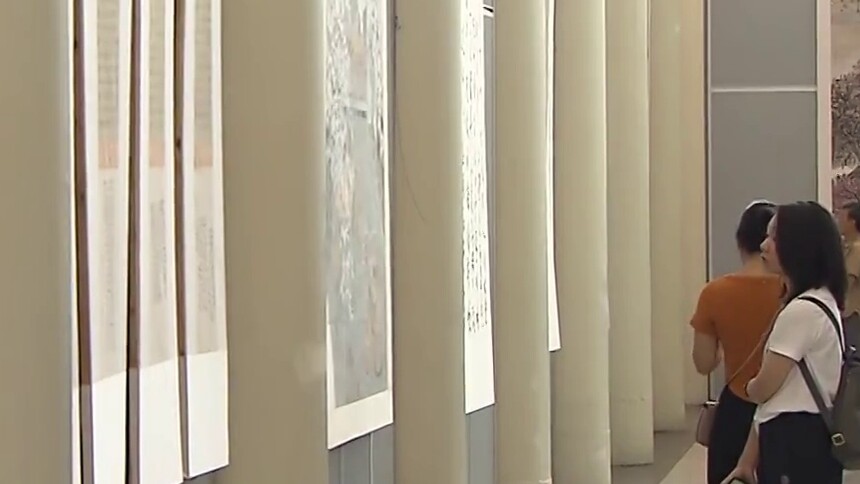 书画盛宴 《逸品典藏》 罗华斌书画展开幕