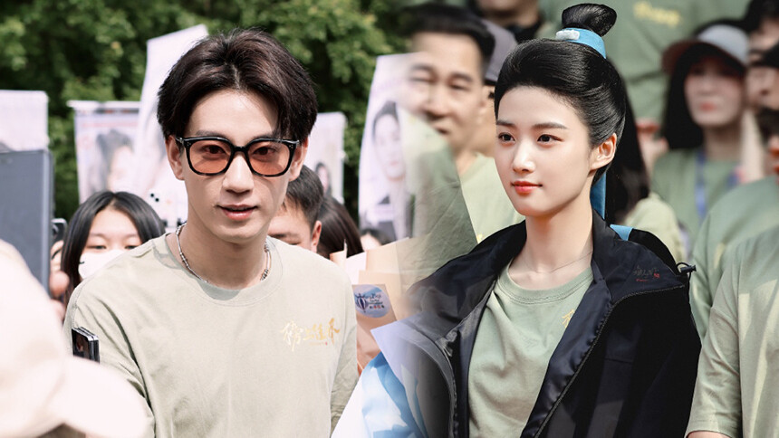 开机大吉！王子奇卢昱晓《榜上佳婿》同框海报花絮释出