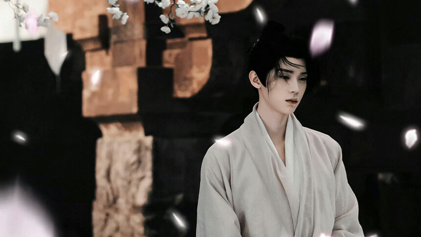 清冷少年！周翊然《江湖夜雨十年灯》白衣造型曝光