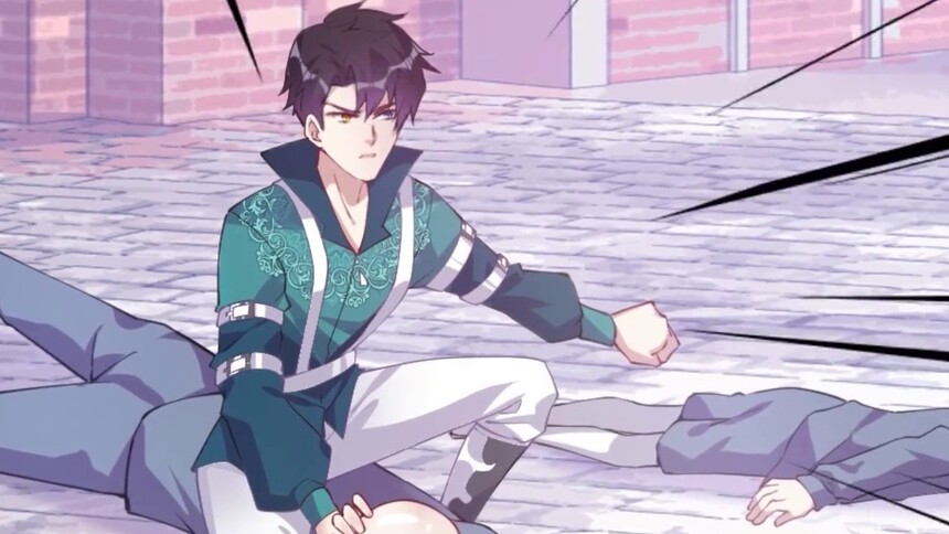 安德里急忙跑去救助皮特小弟！