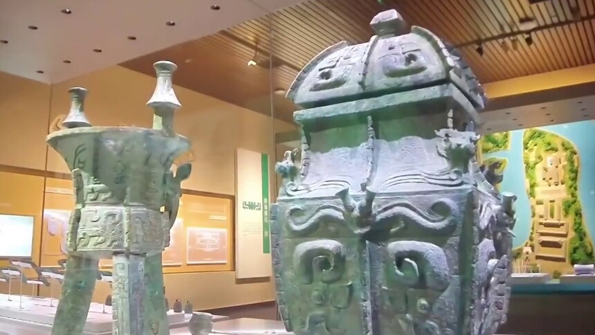 新华全媒+｜100秒带你看殷墟博物馆新馆里的商文化密码