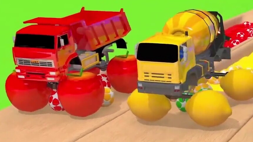 第1集 工程车与水果派对