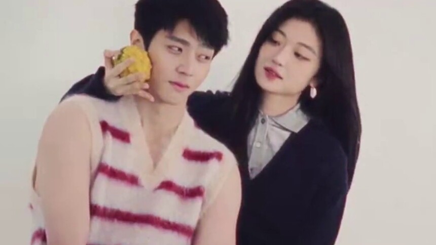 【时尚芭莎】陈靖可孙千春日浪漫大片 智性恋天花板