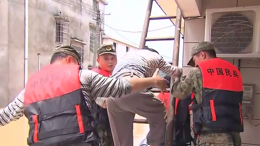 最后3人安全撤离！ 记者直击长乐镇长北村救援一线