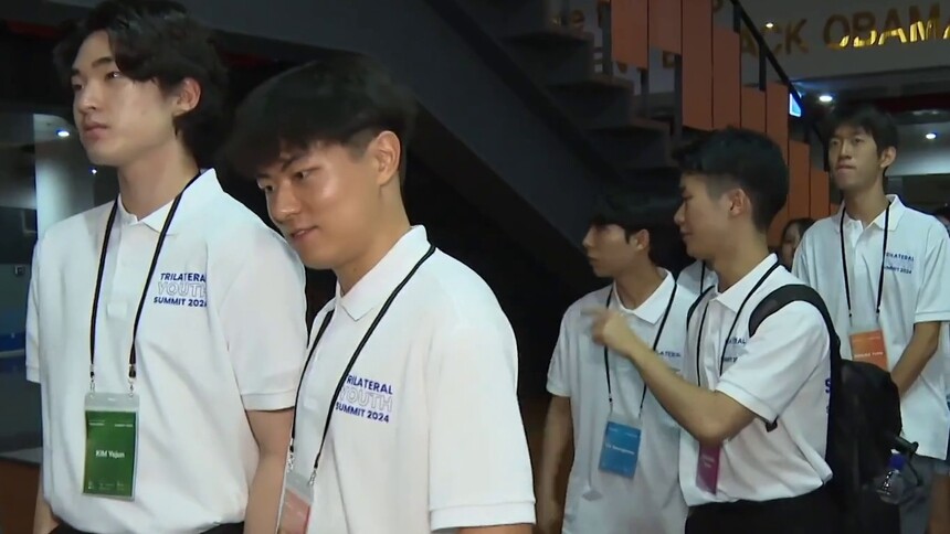 2024年中日韩青年峰会在韩国开幕