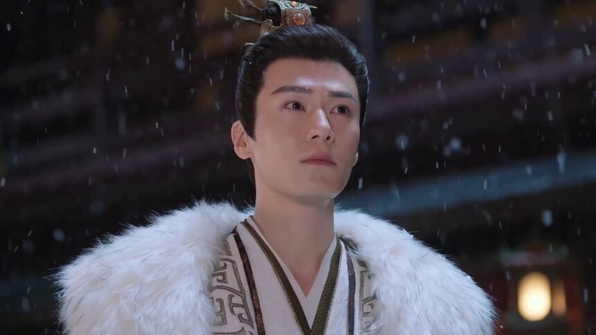 陆垂垂江郎行一起堆雪人，来罗织看到很生气