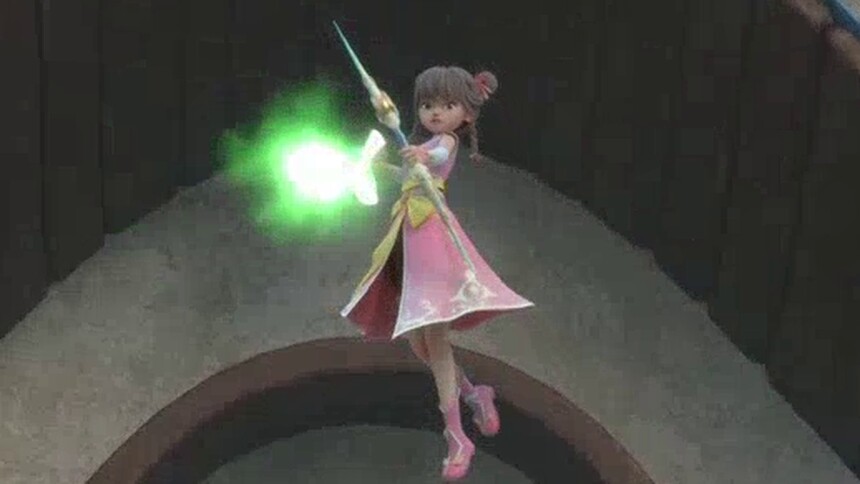 楷楷发现达厄的弱点 艾莎火力全开朝天歌秒杀对手